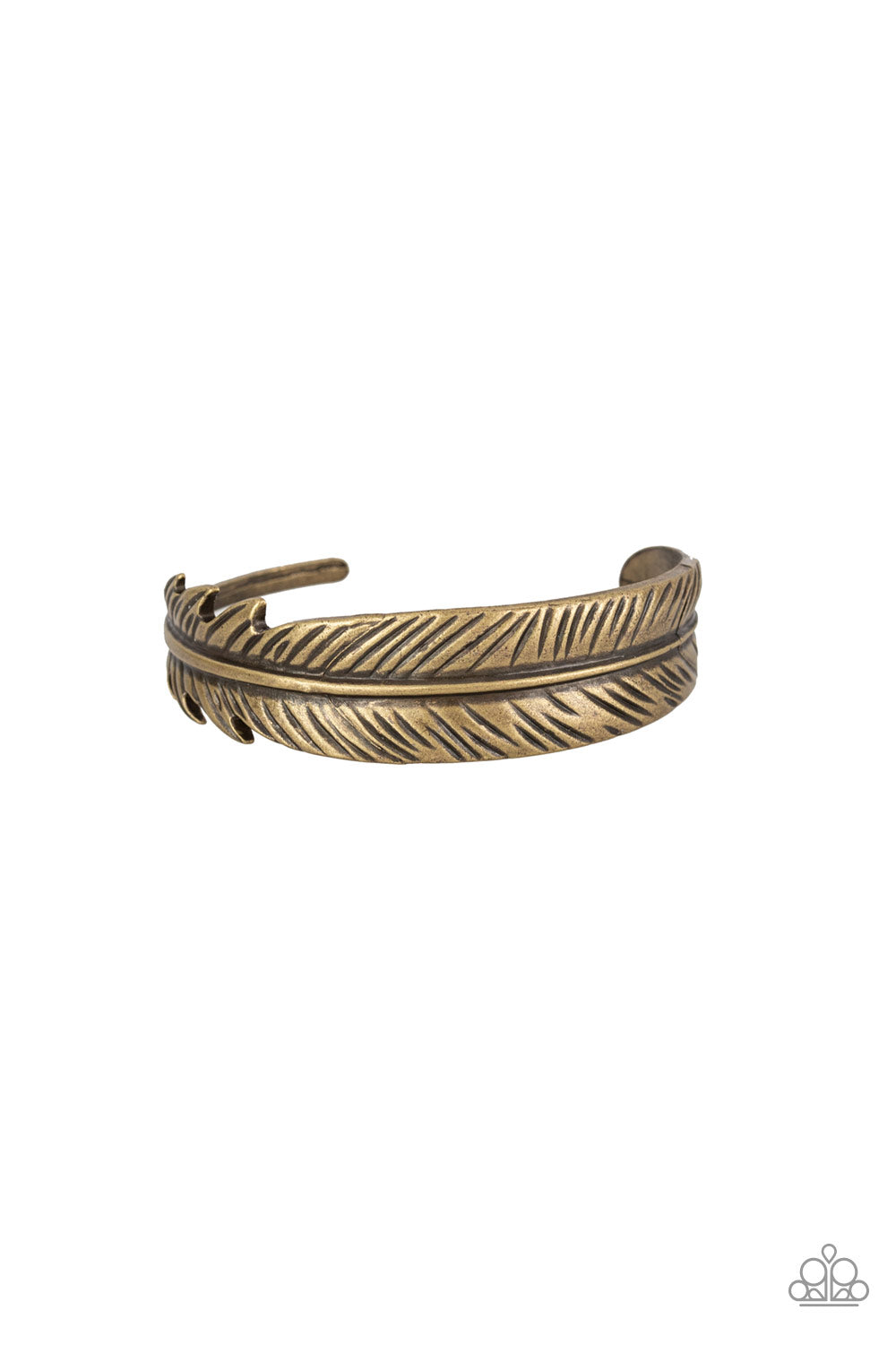 Paparazzi Bracelet ~ Purely Prairie - Brass