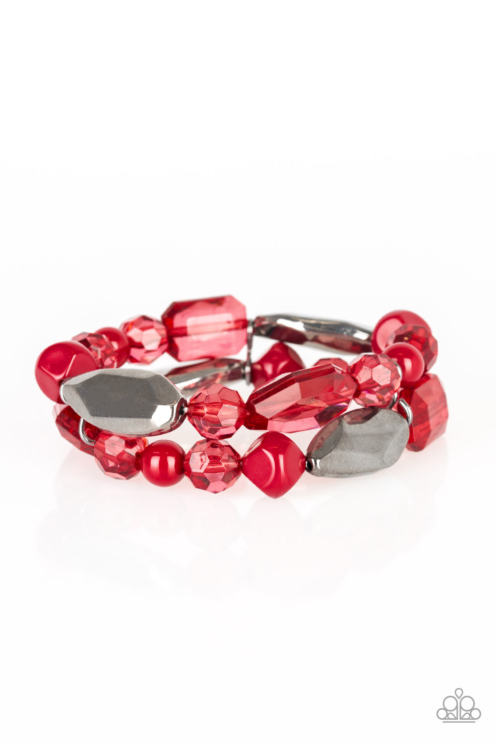 Jingle Bell Rock Bracelet Red Chain - Sparkle By Monica