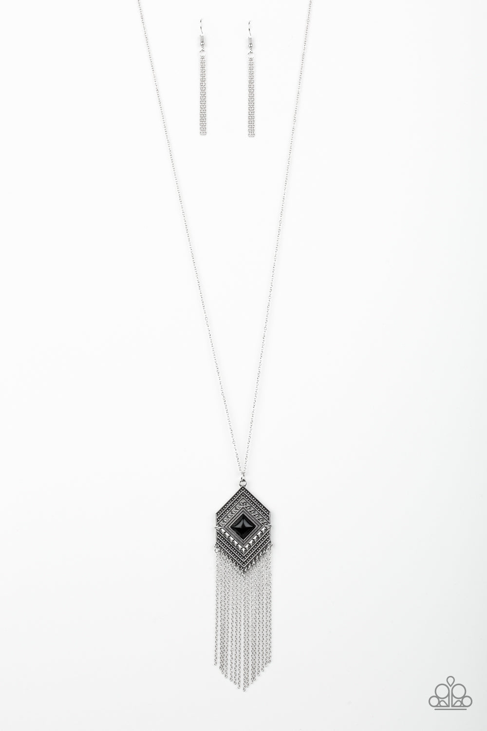LV Ring Necklace- BLACK – Nomad'r Lifestyle Company