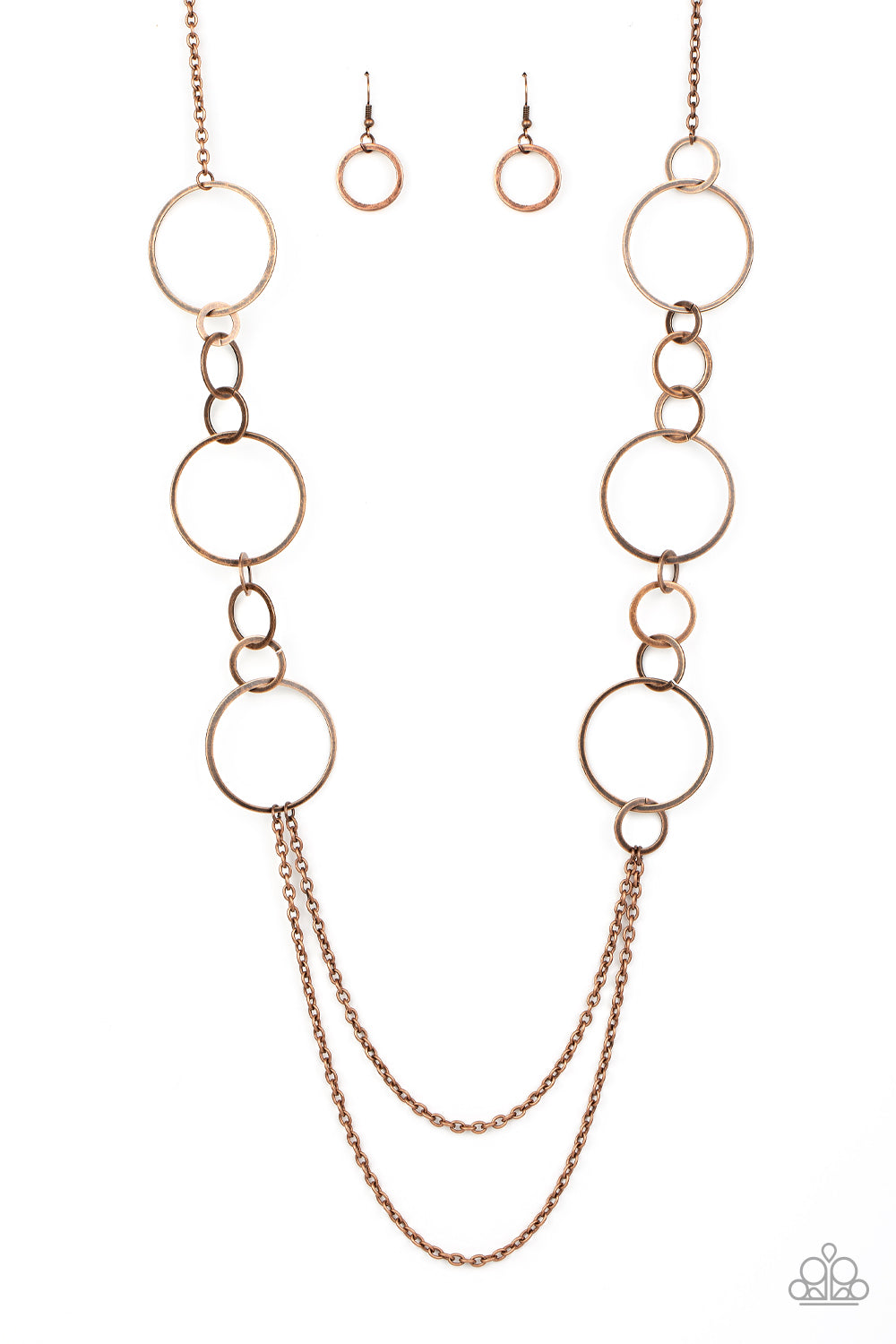 Paparazzi Accessories - Simple Sheen - Copper Necklace