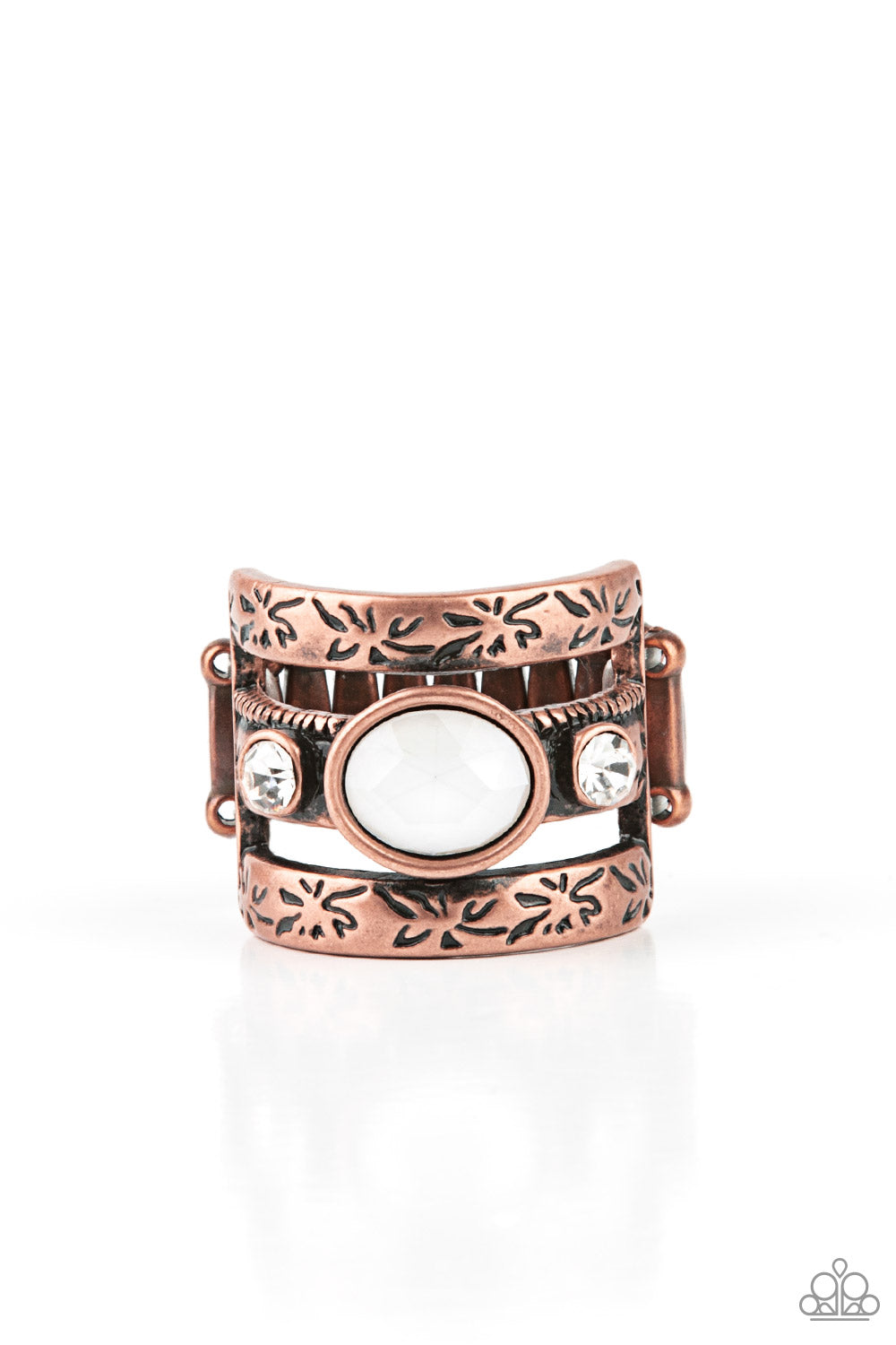 Stay in your lane deals copper ring paparazzi