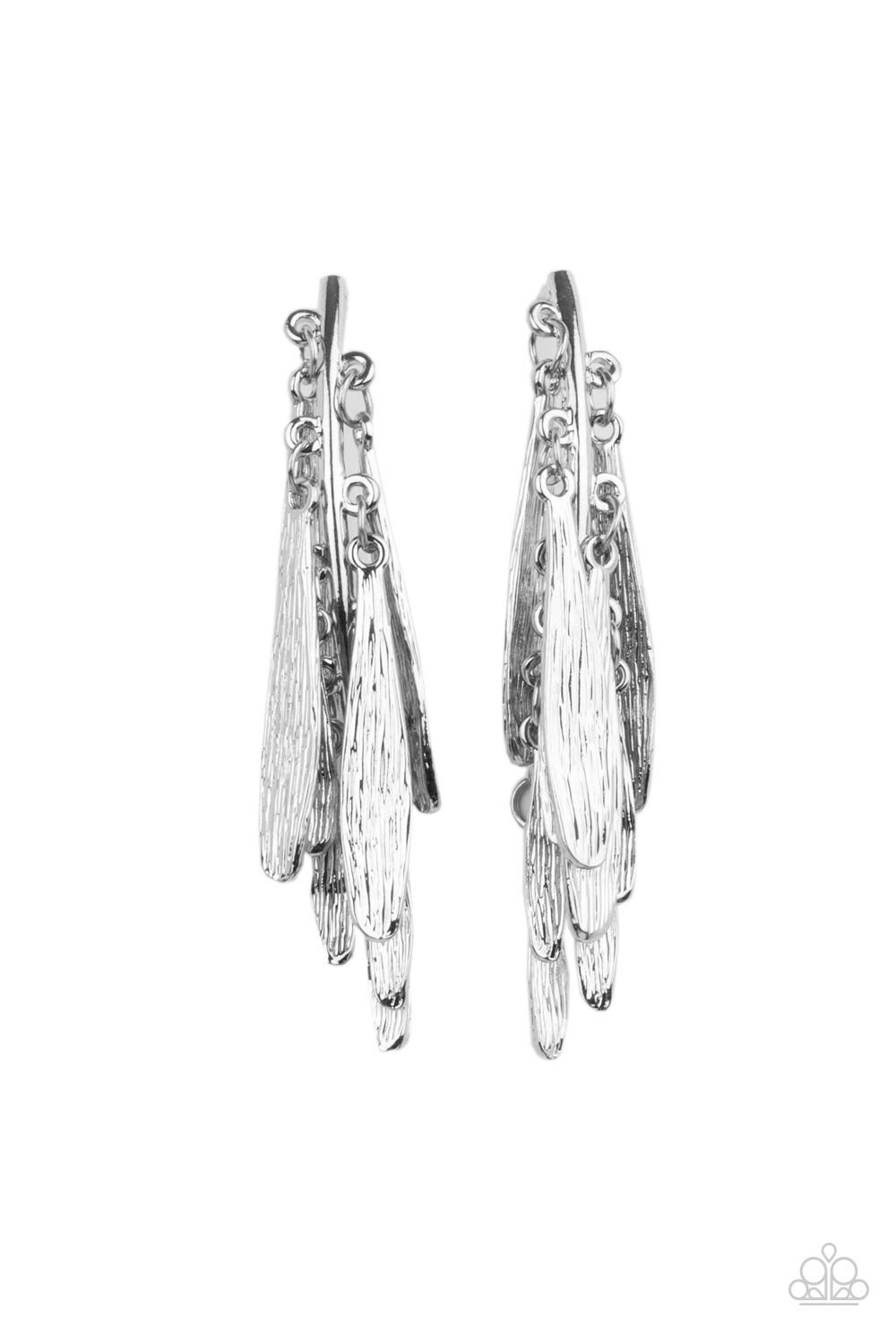 University of Louisville Post Earrings Silver 