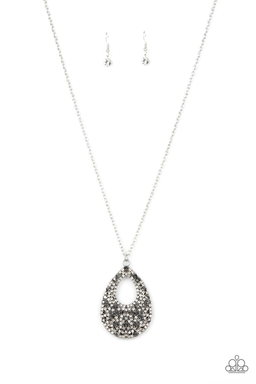 Qamar Lock Necklace in Silver – High Society Jewels