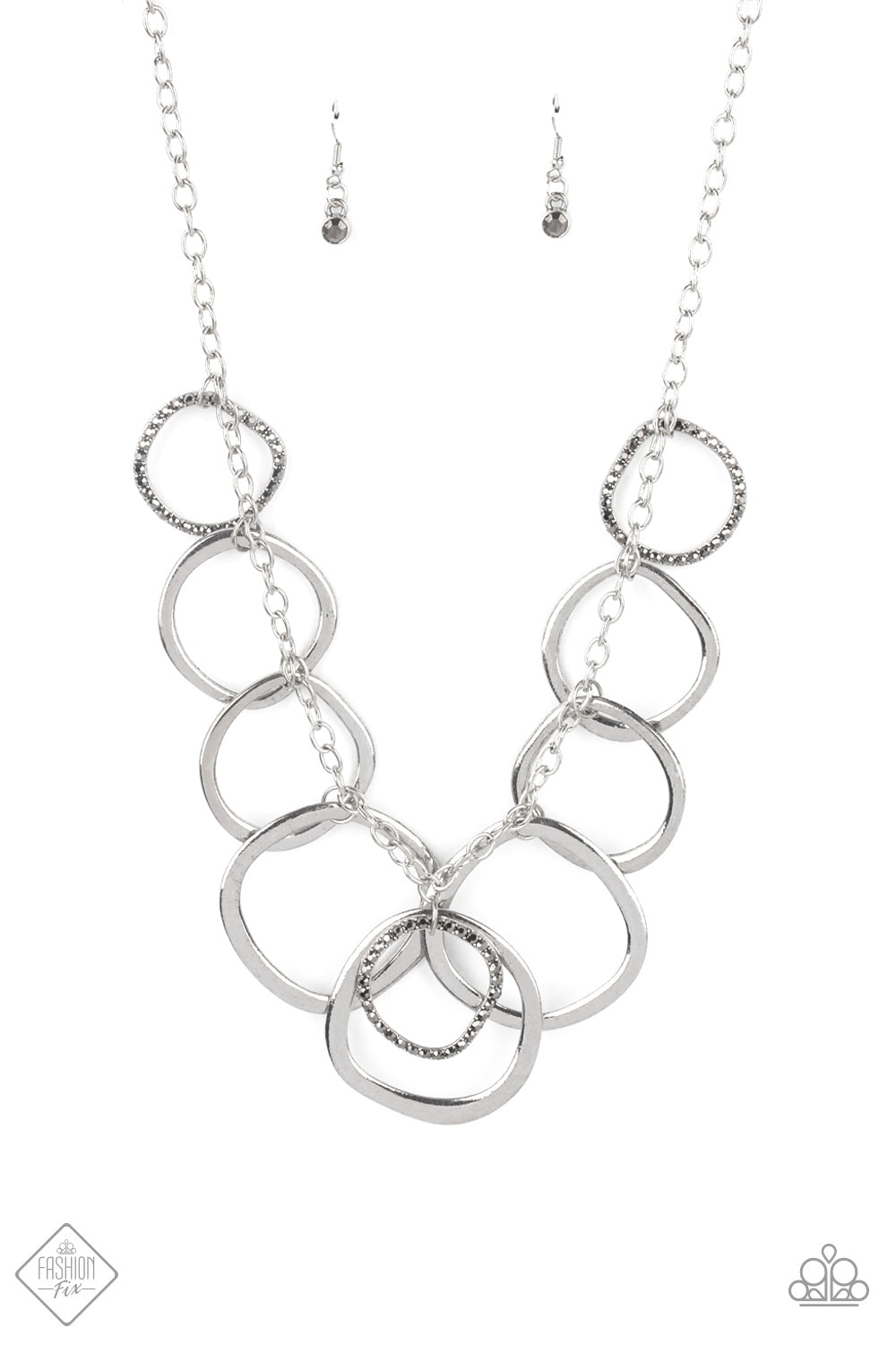 Paparazzi ♥ Stop and Reflect - Silver ♥ Necklace – LisaAbercrombie