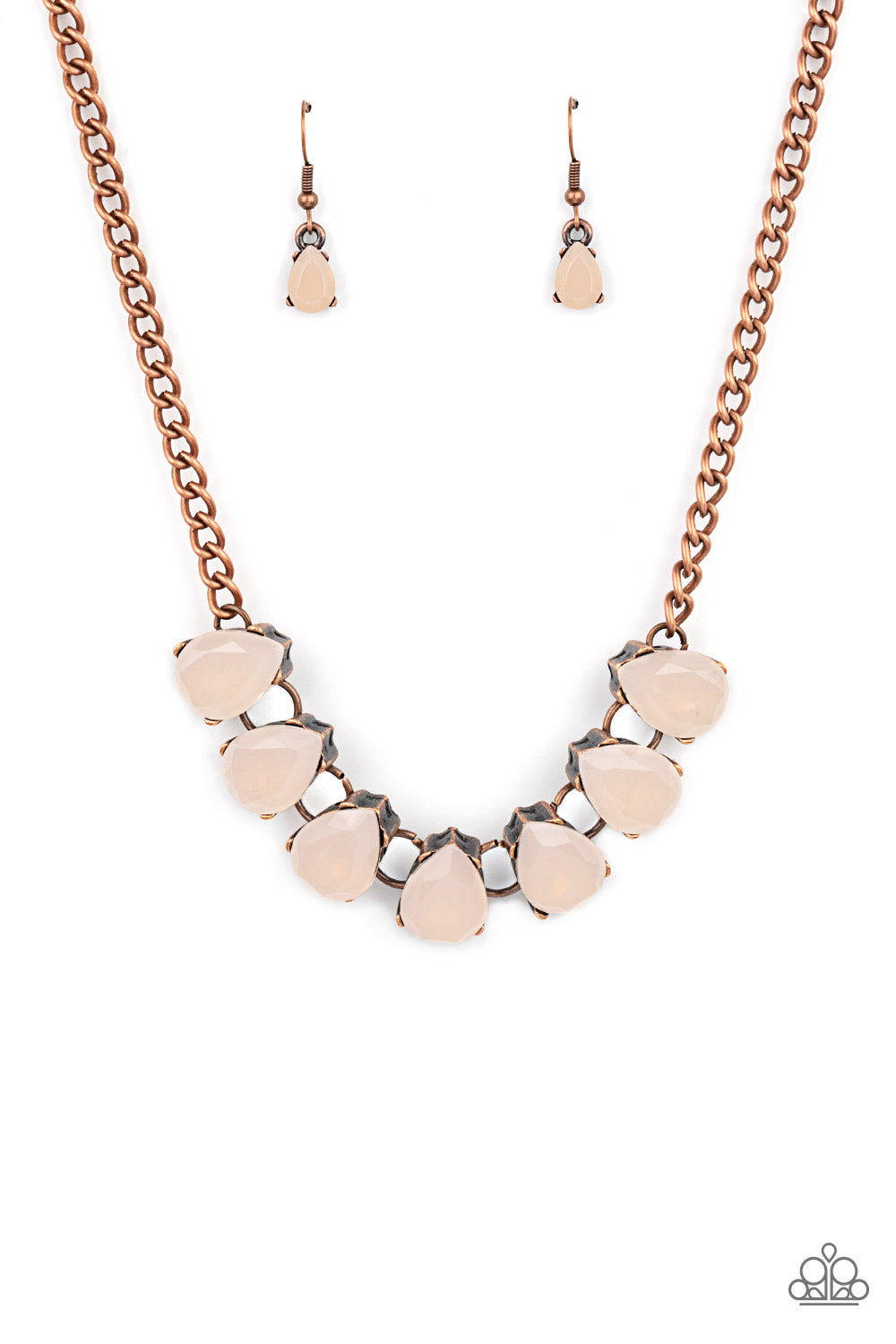 Dainty DISCovery-Copper Necklace-Paparazzi Accessories