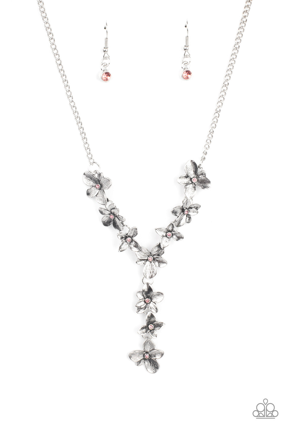 Paparazzi ♥ Fairytale Meadow - Pink ♥ Necklace