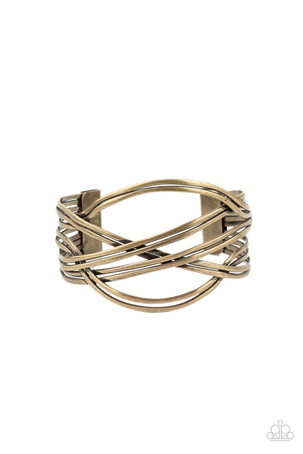 Thick Brass Bracelet