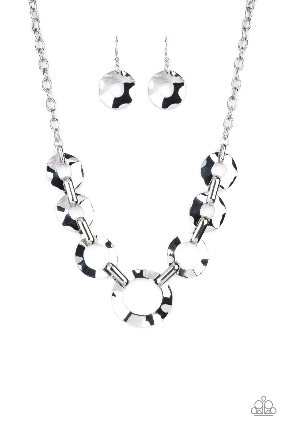 Super Fun and Trendy Silver V Necklace