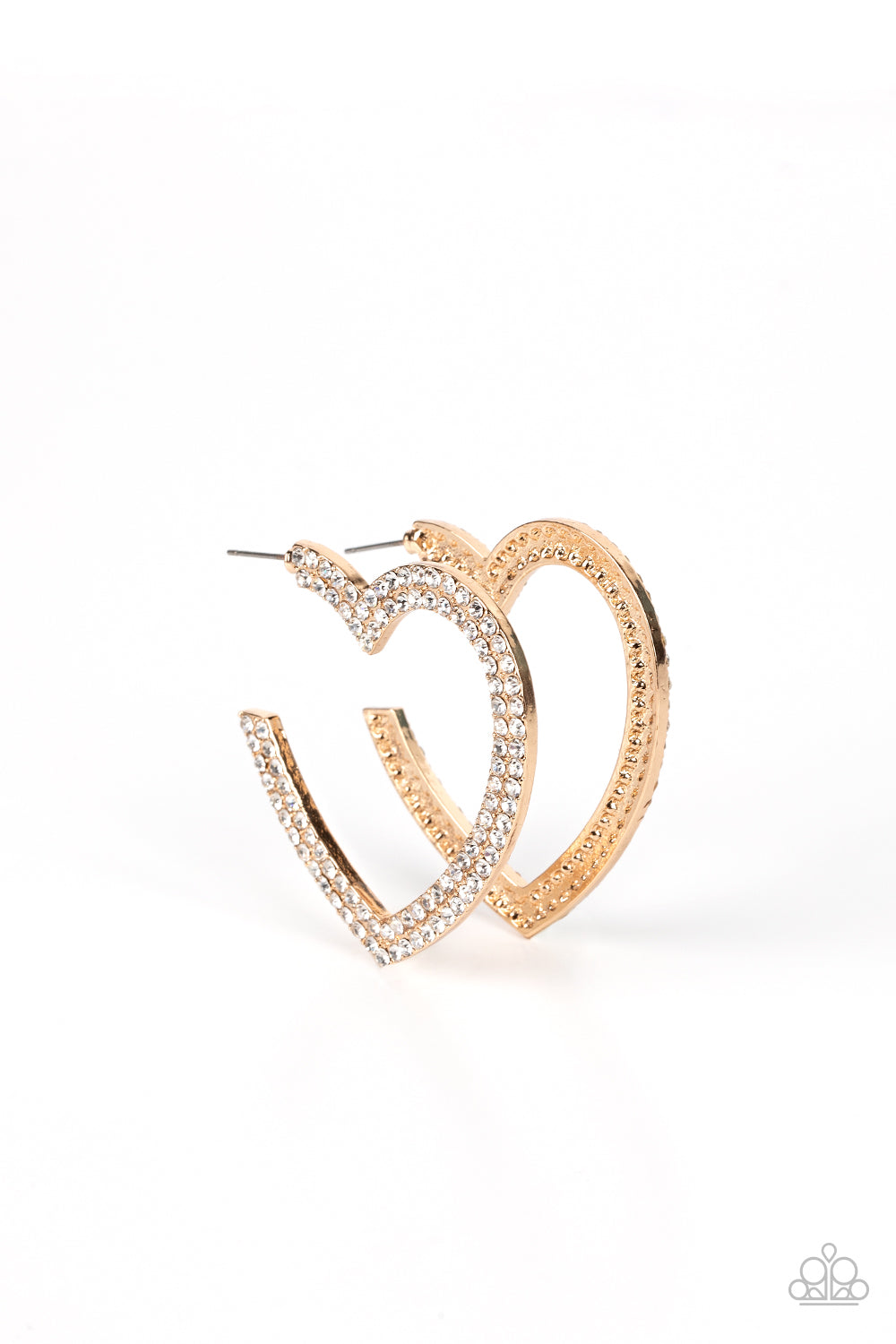 Paparazzi ♥ AMORE to Love - Gold ♥ Earrings – LisaAbercrombie