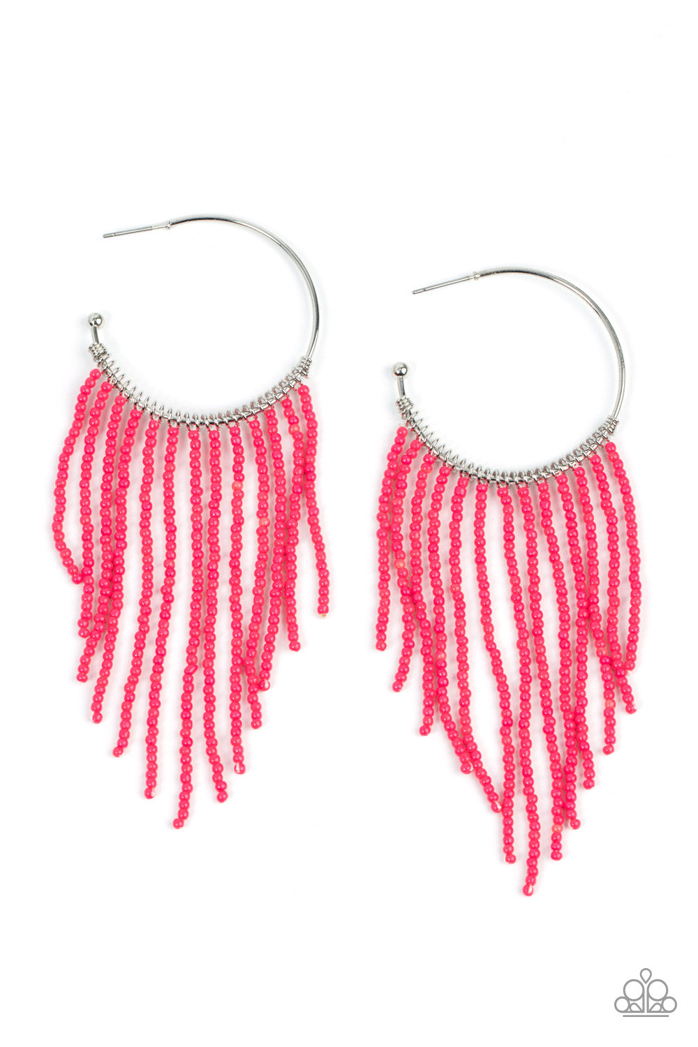 Pichi Pink Druzy Earrings