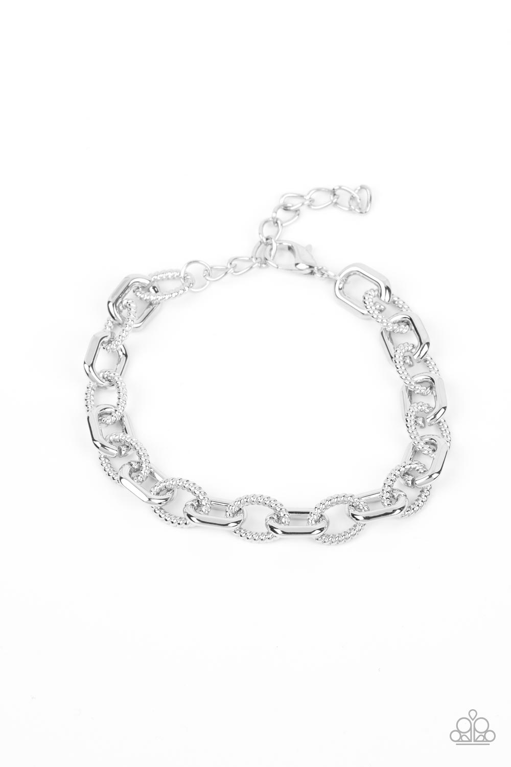 Paparazzi Accessories: Cargo Couture - Silver Bracelet