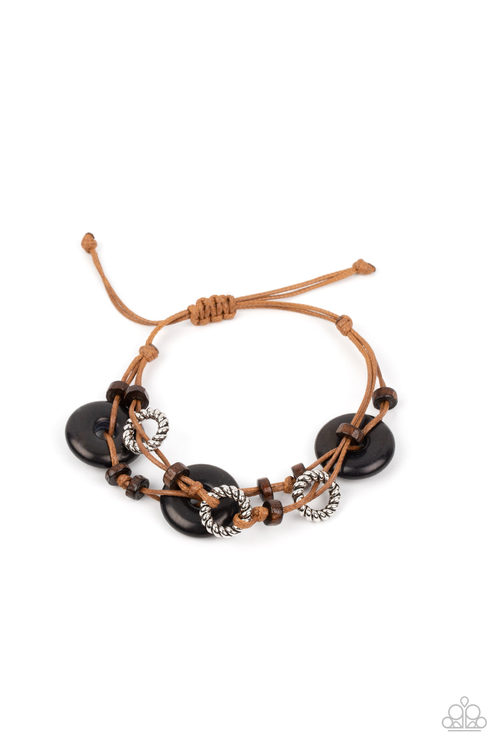 Paparazzi ♥ Quarry Quandary - Black ♥ Bracelet – LisaAbercrombie