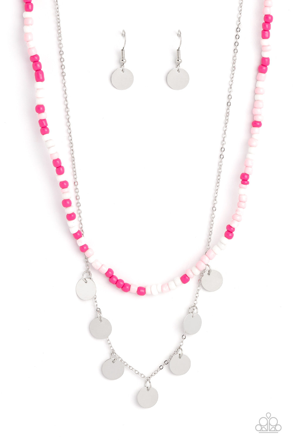 Bewitching Beading - Pink Necklace, Paparazzi Accessories