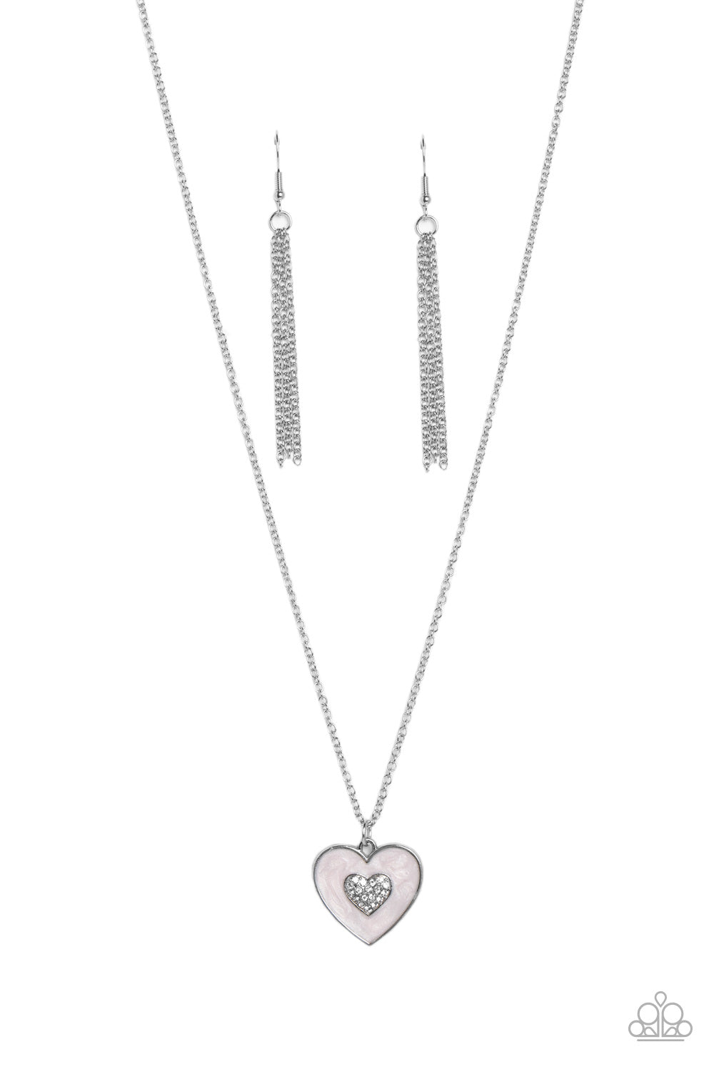 Paparazzi ♥ So This Is Love - Pink ♥ Necklace