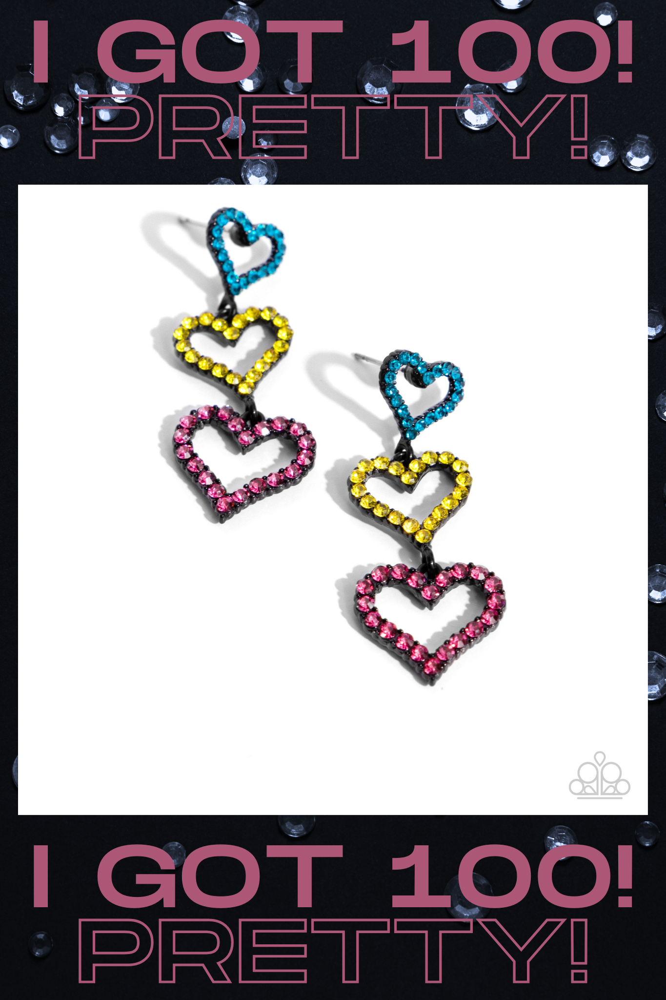 *Ordered 6/17* Paparazzi ♥ Sweetheart Succession - Pink ♥  Post Earrings