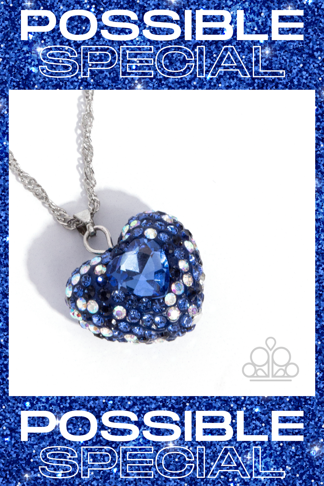 *Ordered 10/12* Paparazzi ♥ Best Of My Heart - Blue ♥  Necklace