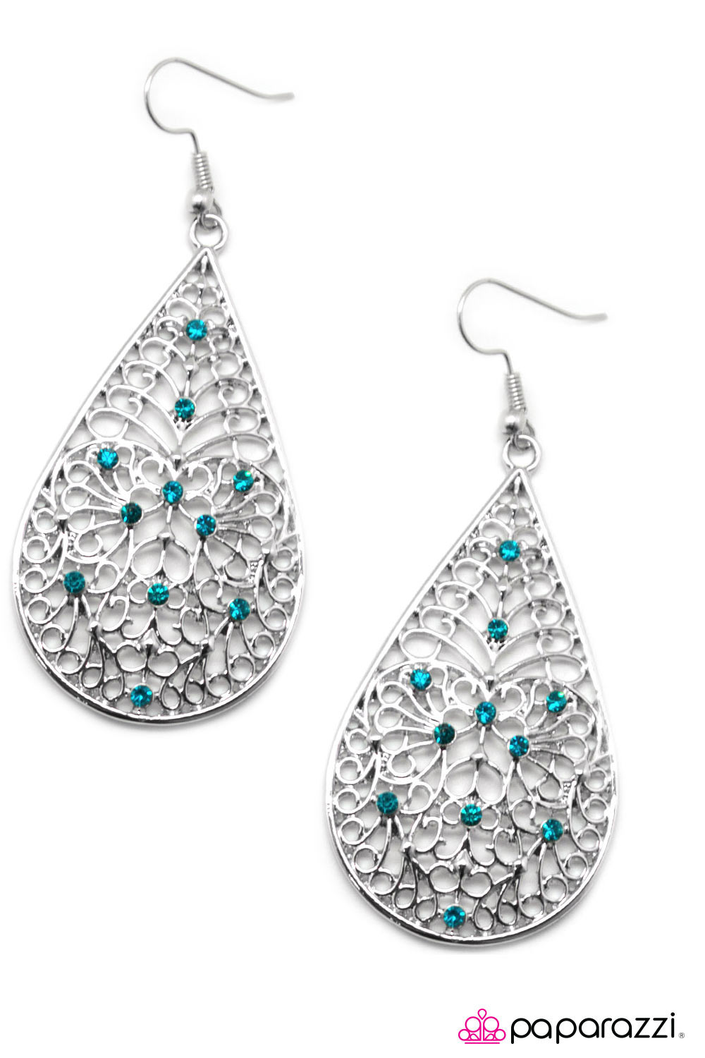 Paparazzi ♥ At First Glance - Blue ♥  Earrings