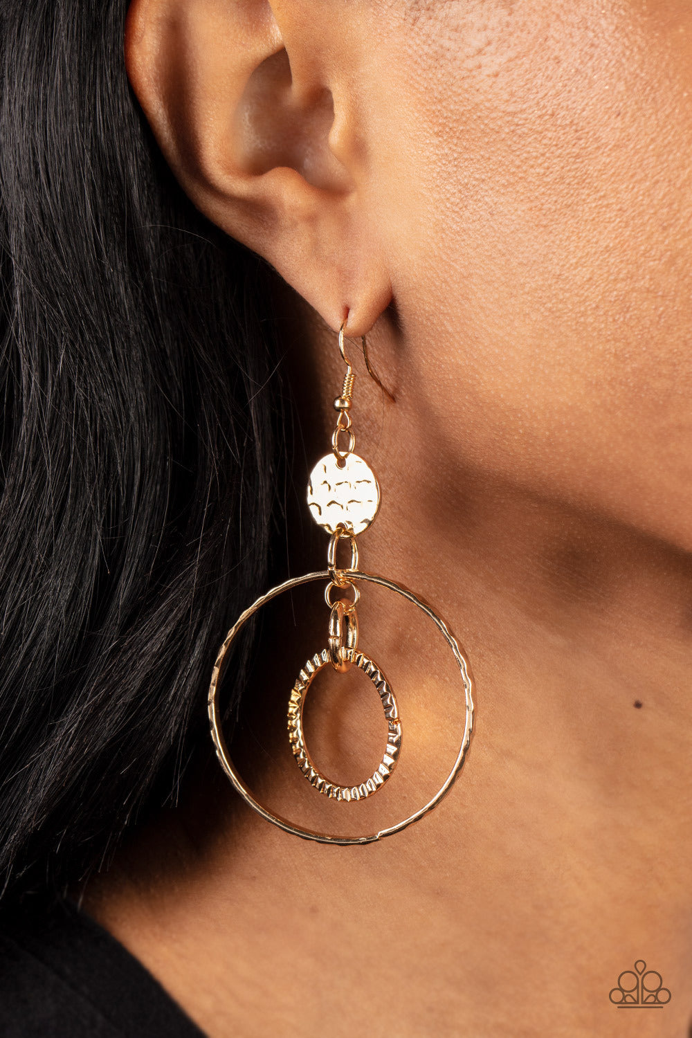 Paparazzi gold earrings shop