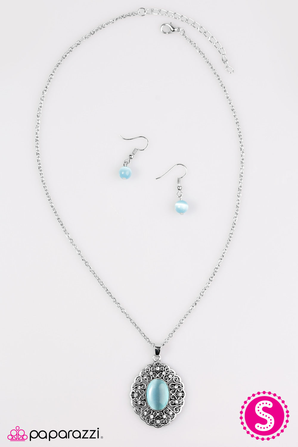 Heart of shop glace blue paparazzi