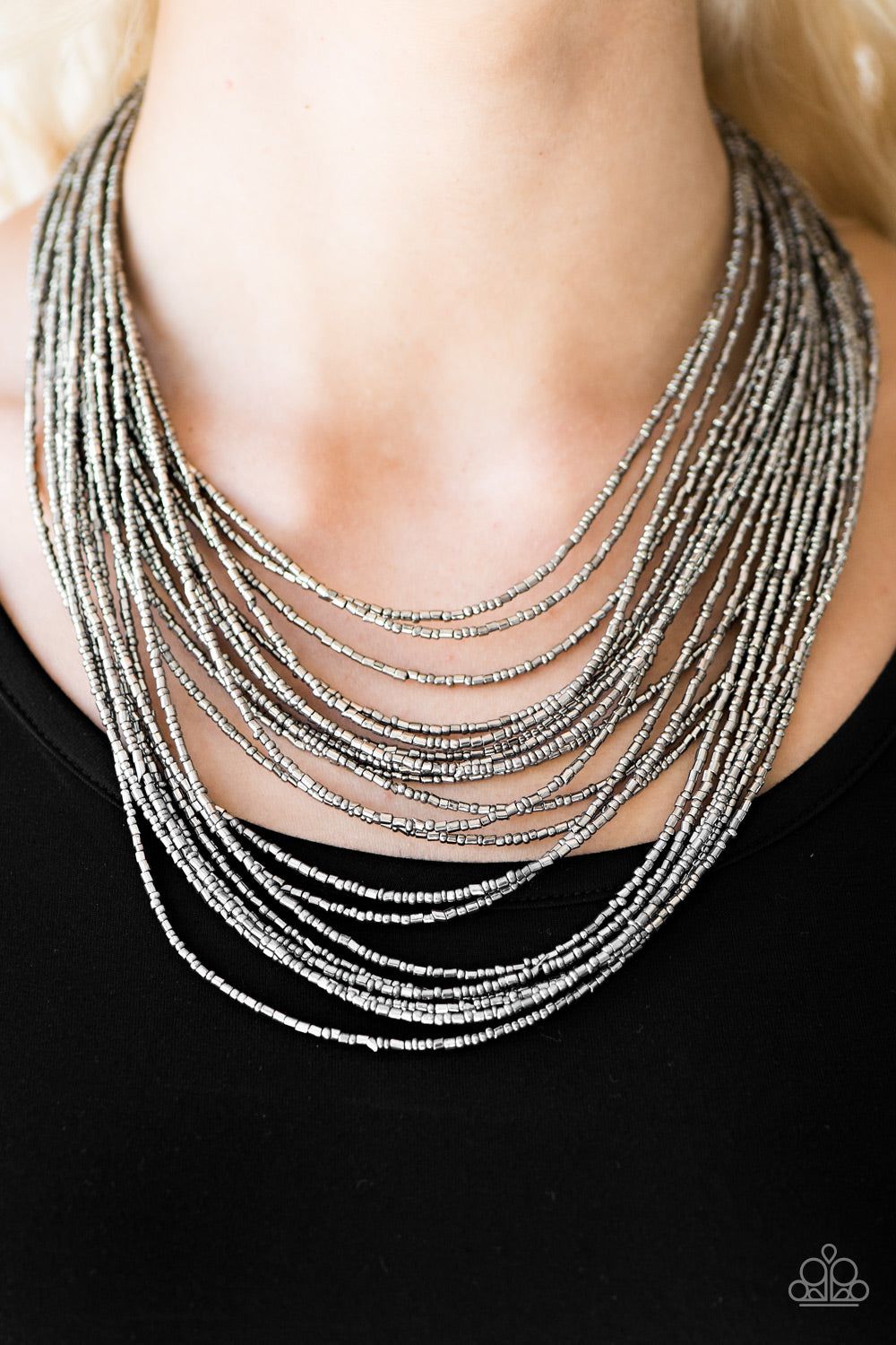 Paparazzi ♥ Ice Age Radiance Silver ♥ Necklace Lisaabercrombie