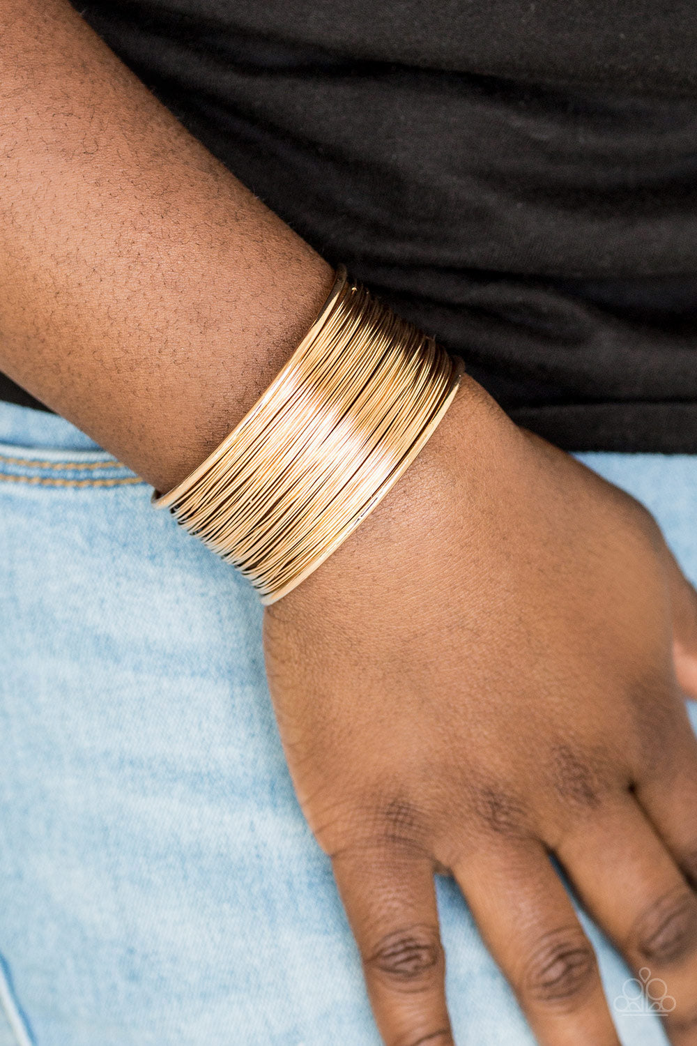 Gold cuff 2025 bracelet paparazzi