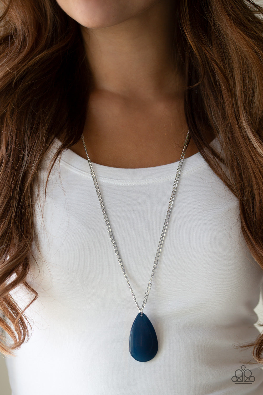 Paparazzi ♥ So Pop-YOU-lar - Blue ♥  Necklace