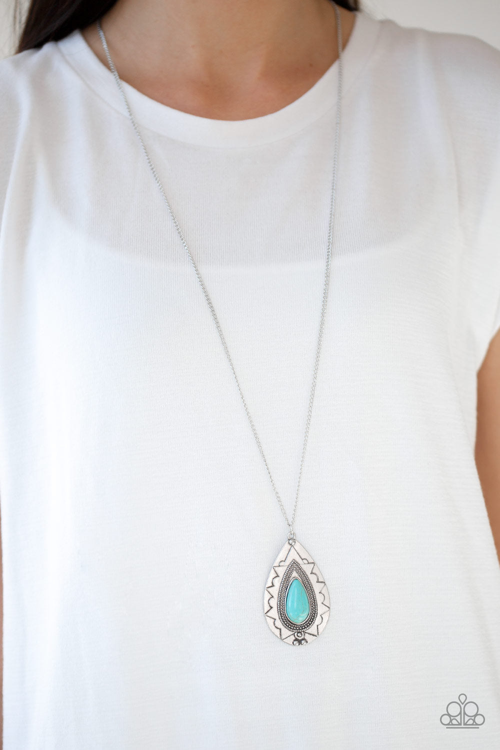 Paparazzi ♥ Sedona Solstice - Blue ♥  Necklace