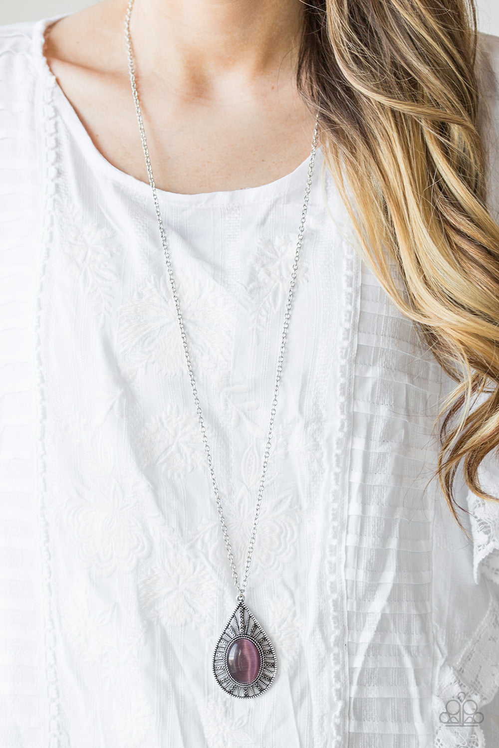 Paparazzi Total Tranquility Purple Necklace