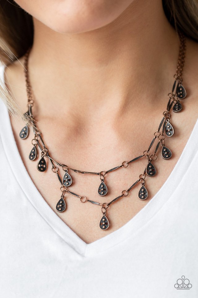 Paparazzi Galapagos Gypsy Copper Necklace