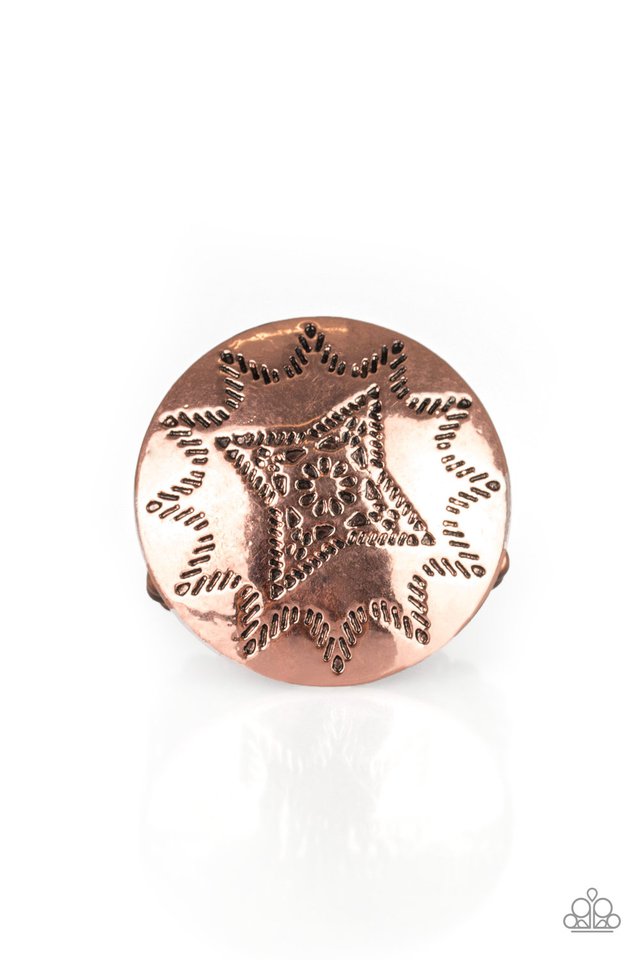 Rural relic copper ring paparazzi online
