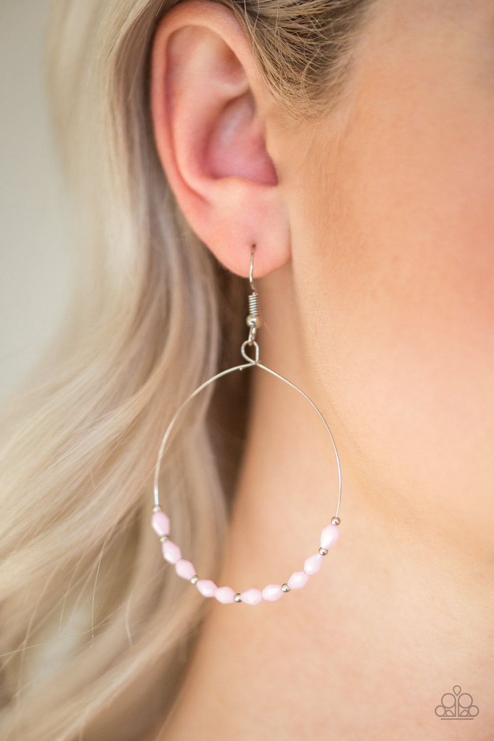 Paparazzi ♥ Prize Winning Sparkle - Pink ♥  Earrings