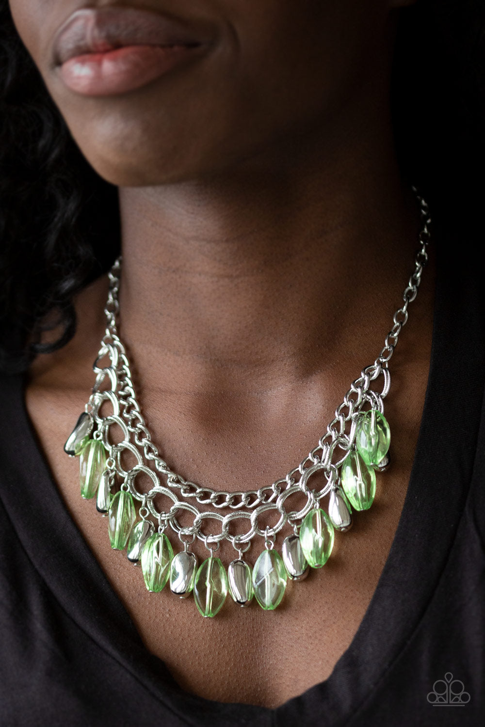 Paparazzi ♥ Spring Daydream - Green ♥  Necklace