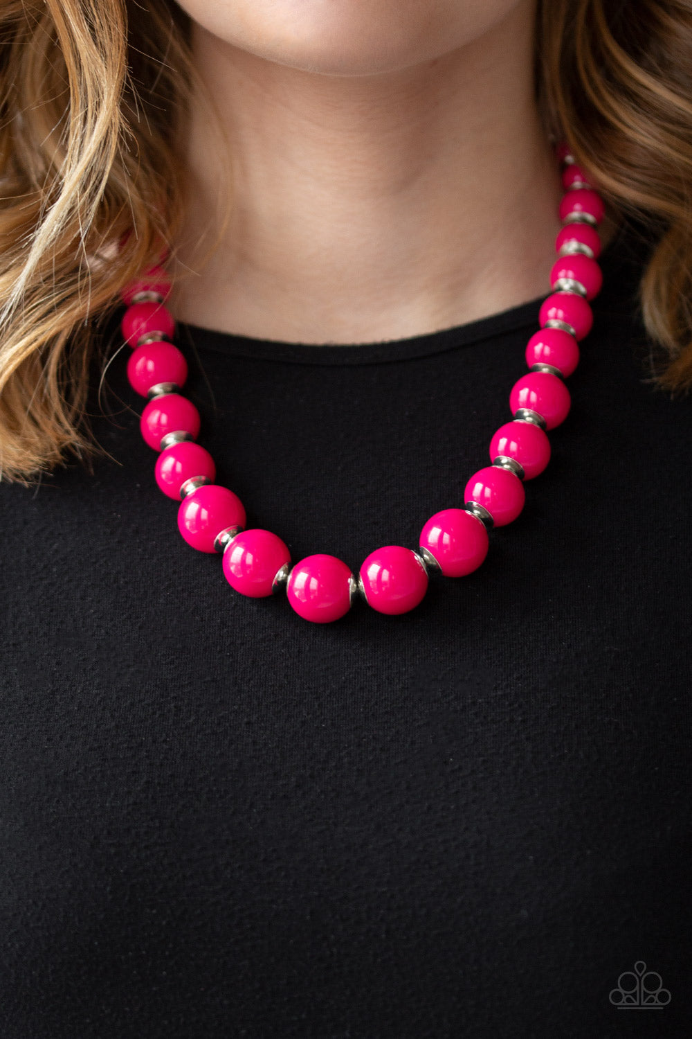 Paparazzi Everyday Eye Candy Pink Necklace