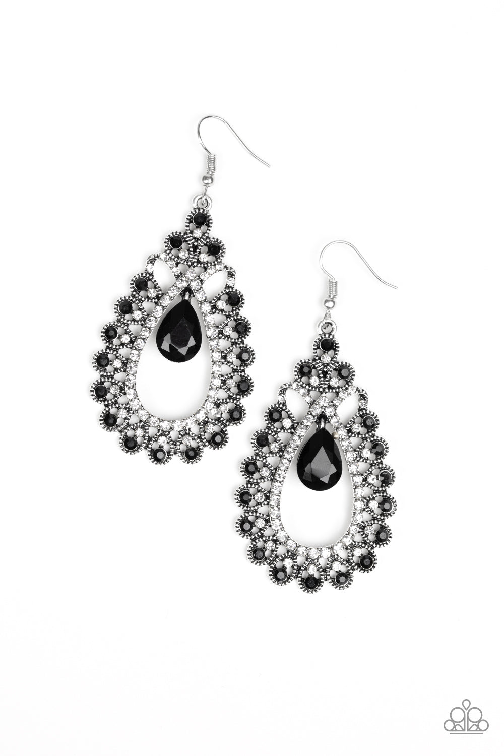 All black earrings online