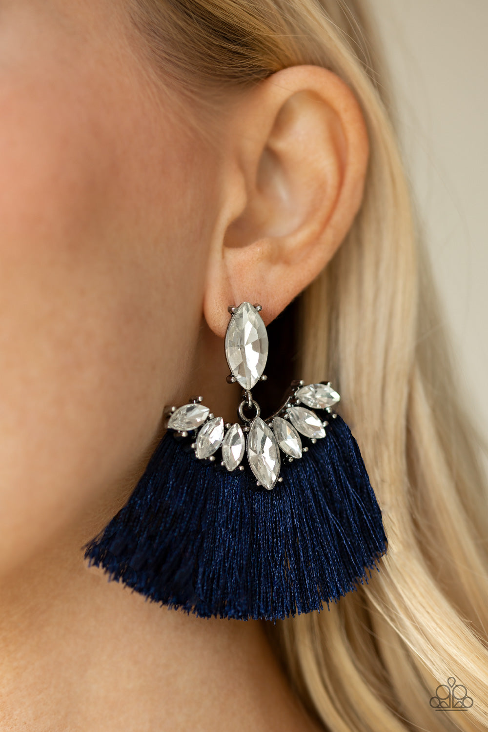 Paparazzi ♥ Formal Flair - Blue ♥  Post Earrings