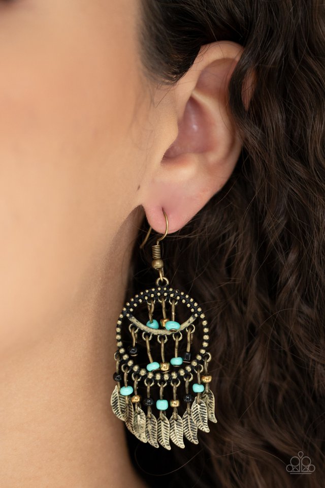 Paparazzi ♥ Herbal Remedy - Multi ♥ Earrings