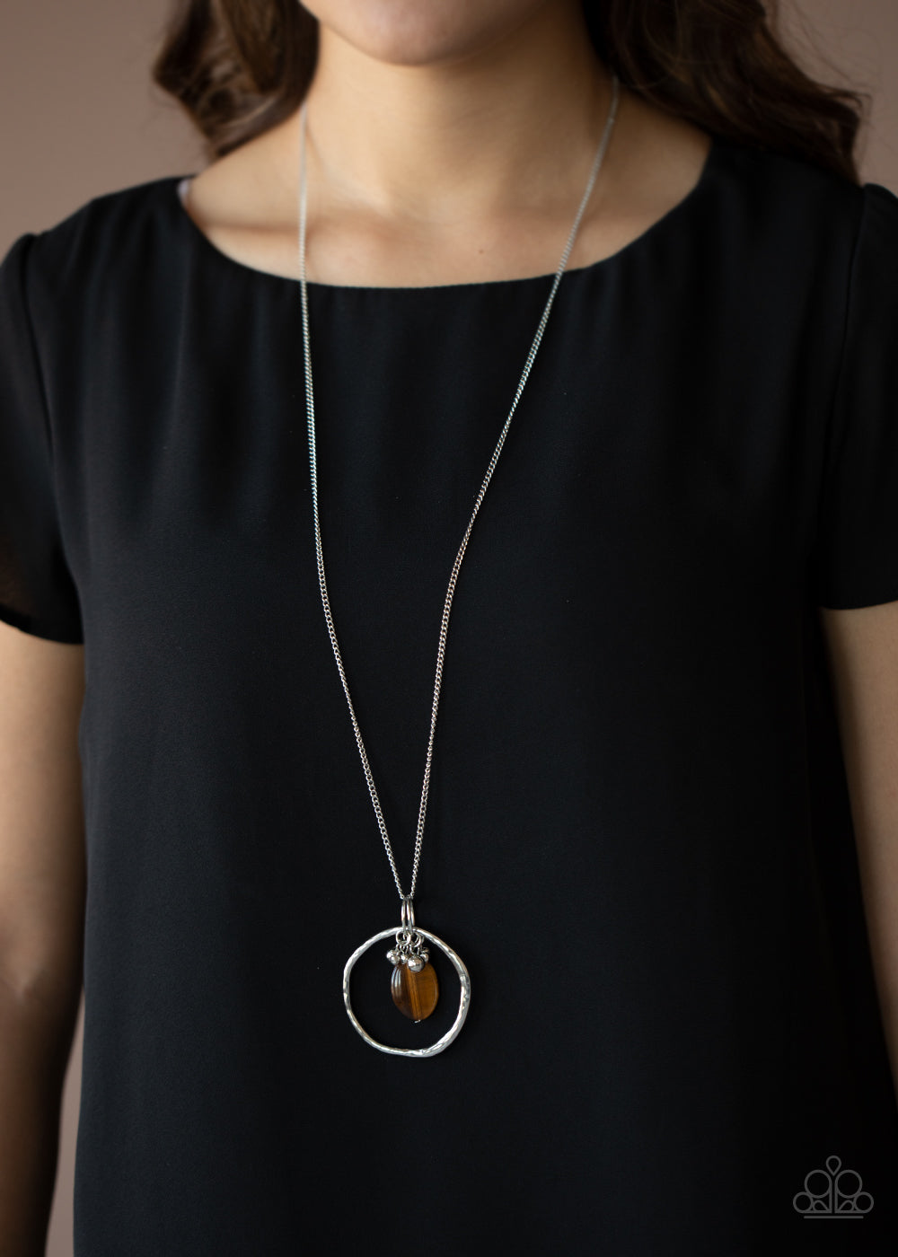 Paparazzi ♥ Zion Zen - Brown ♥  Necklace