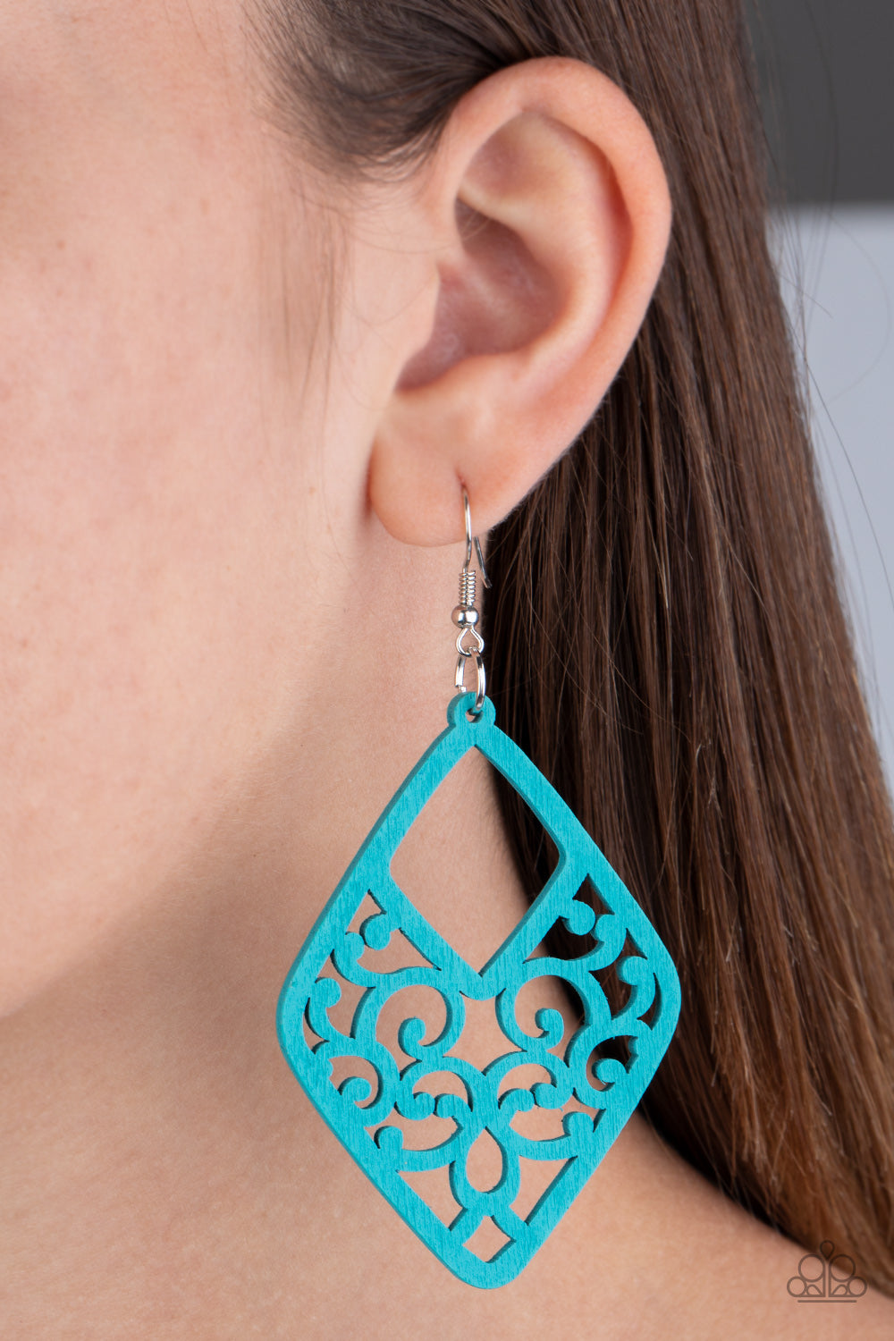 Paparazzi ♥ VINE For The Taking - Blue ♥  Earrings