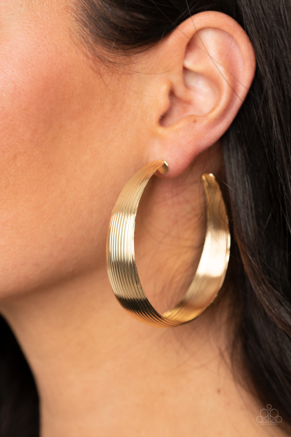 Paparazzi ♥ Desert Wanderings - Gold ♥  Earrings