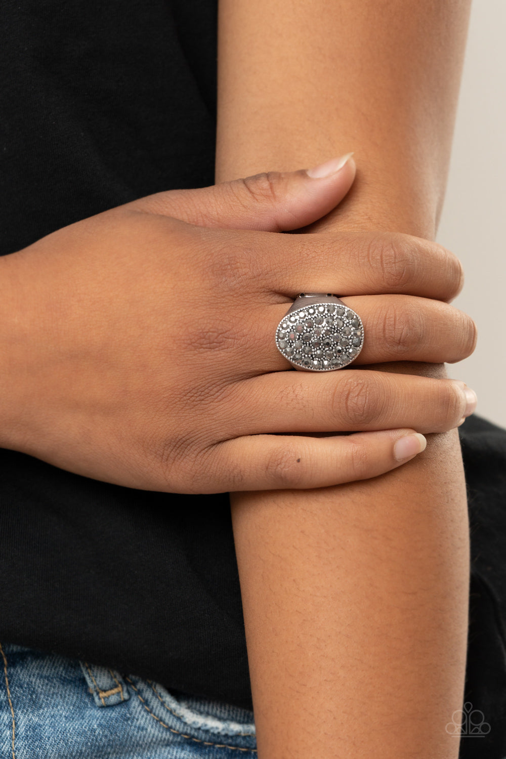 Paparazzi ♥ Checkered Couture - Silver ♥ Ring – LisaAbercrombie