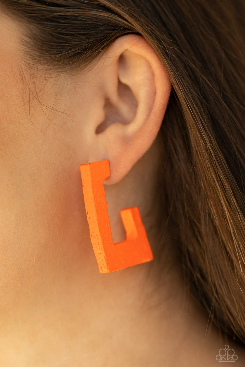 Paparazzi ♥ The Girl Next OUTDOOR - Orange ♥  Earrings