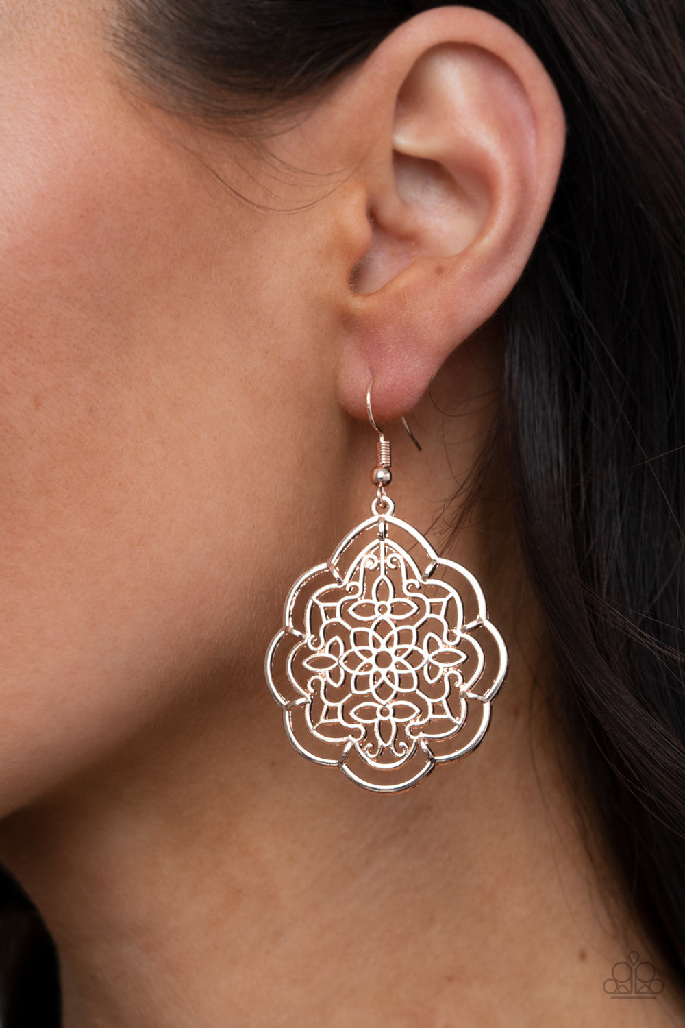 Paparazzi ♥ Tour de Taj Mahal - Rose Gold ♥  Earrings