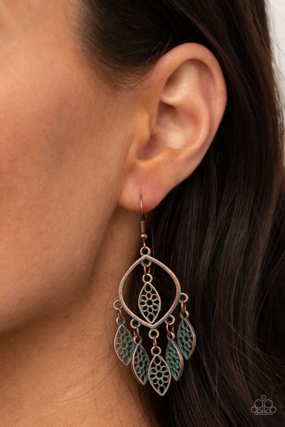 Paparazzi ♥ Artisan Garden - Copper ♥  Earrings