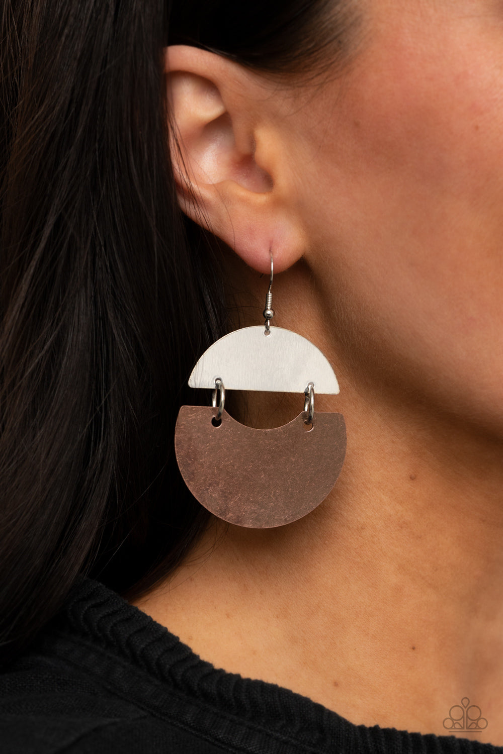 Paparazzi ♥ Watching The Sunrise - Copper ♥  Earrings