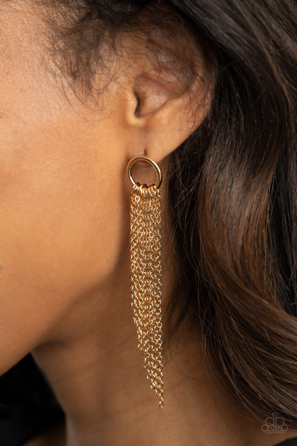 Gold post earrings online