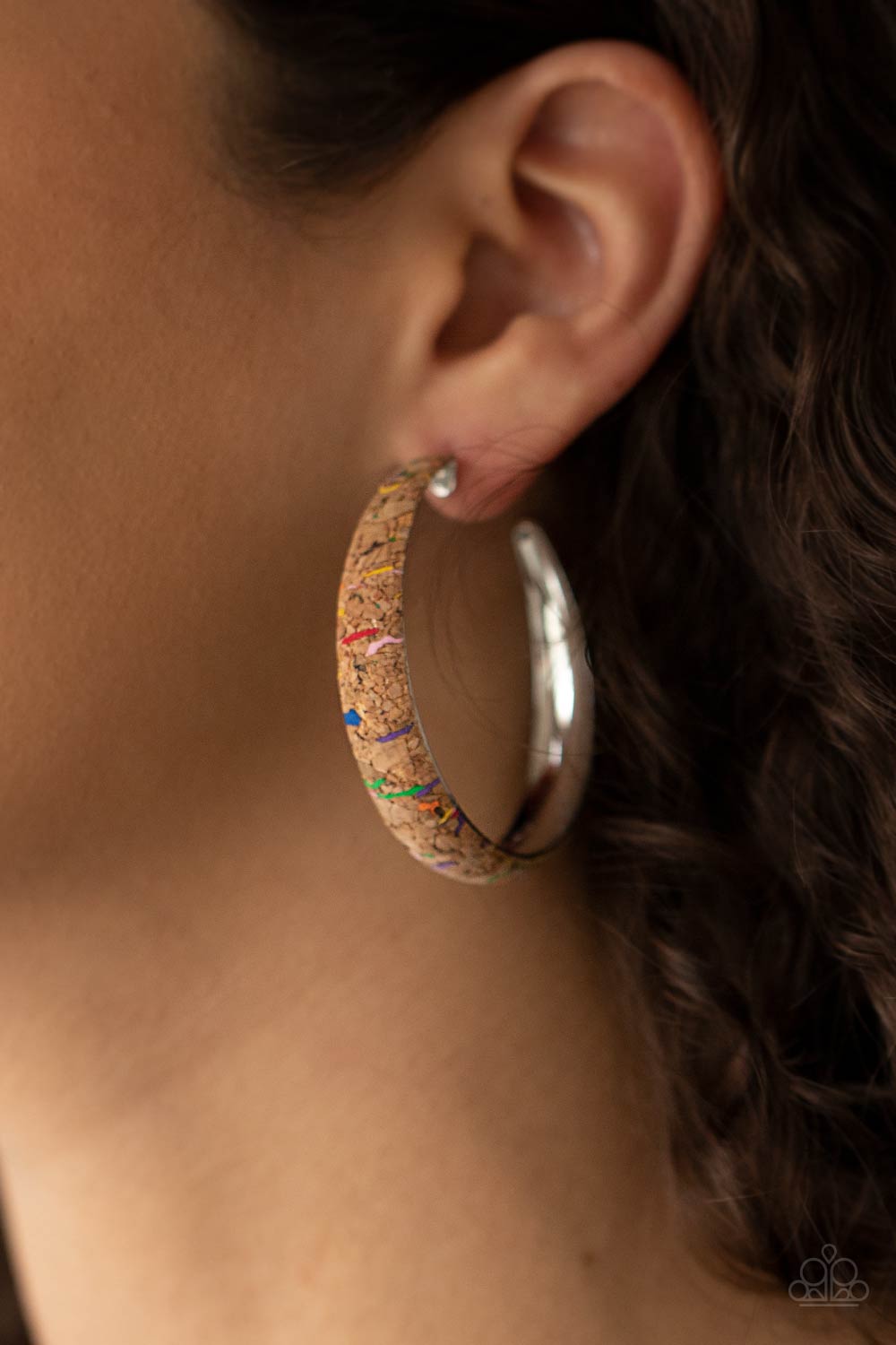 Paparazzi ♥ A CORK In The Road - Multi ♥  Earrings