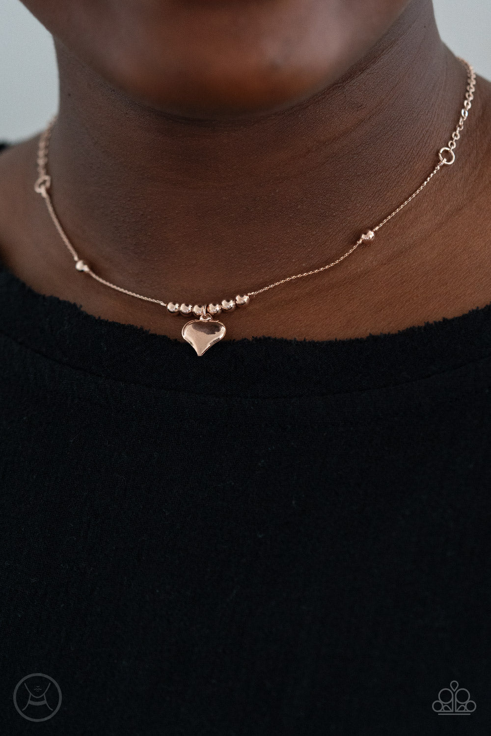 Paparazzi Necklace ~ LOVE-Locked - Rose Gold – Paparazzi Jewelry, Online  Store