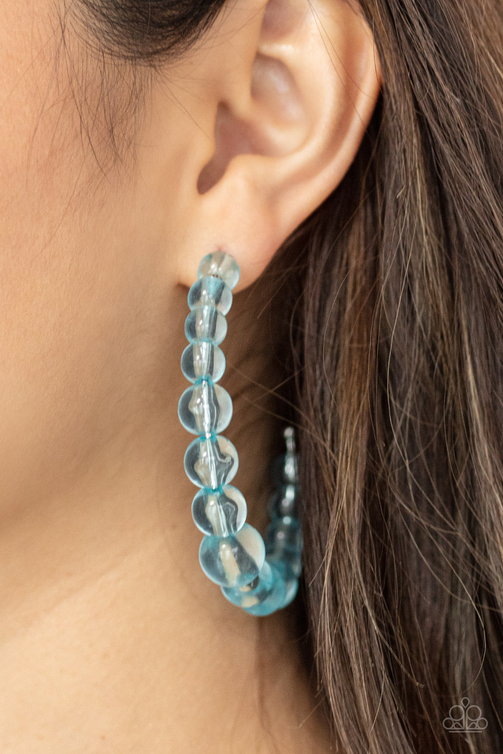 Paparazzi ♥ In The Clear - Blue ♥ Earrings