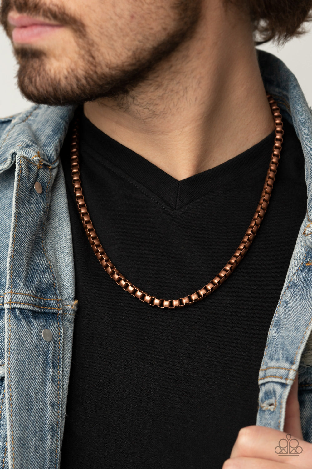 Mens copper necklace shop