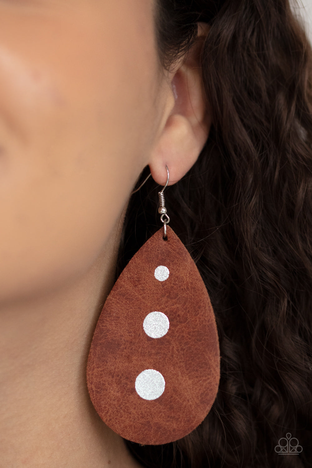 Paparazzi ♥ Rustic Torrent - Brown ♥  Earrings